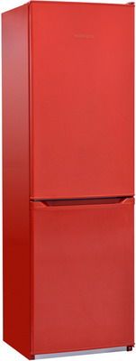 Двухкамерный холодильник NordFrost NRB 152 NF 832 красный