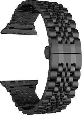 Ремешок для часов Lyambda для Apple Watch 42/44 mm CASTOR DS-APG-04-44-BK Black