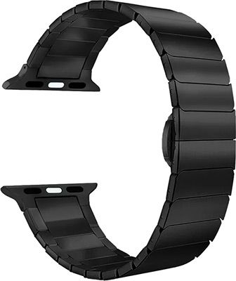 Ремешок для часов Lyambda для Apple Watch 42/44 mm CANOPUS DS-APG-05-44-BL Black