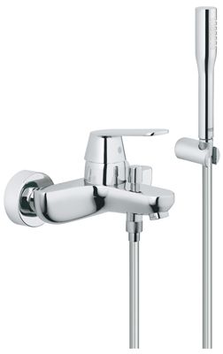 Смеситель для ванной комнаты Grohe Eurosmart Cosmopolitan для ванны с душевым гарнитуром Euphoria Cosmopolitan