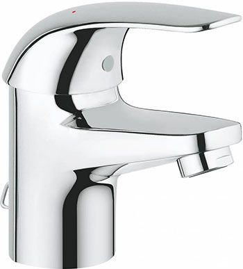 Смеситель для ванной комнаты Grohe Euroeco для раковины цепочка 32881000