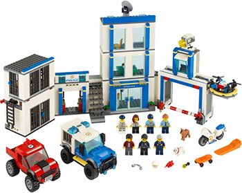 Конструктор Lego City Police Полицейский участок 60246