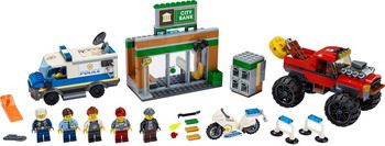 Конструктор Lego City Police Ограбление полицейского монстр-трака 60245