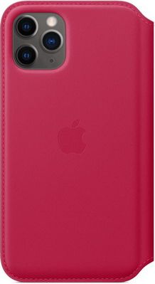 Чехол (флип-кейс) Apple для iPhone 11 Pro Leather Folio - Raspberry MY1K2ZM/A