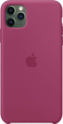 Чехол (клип-кейс) Apple для iPhone 11 Pro Max Silicone Case - Pomegranate MXM82ZM/A