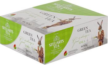 Чай зеленый Steuarts Green Tea Royal 100 пак.