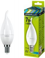 Светодиодная лампа Ergolux LED-CA35-7W-E14-4K