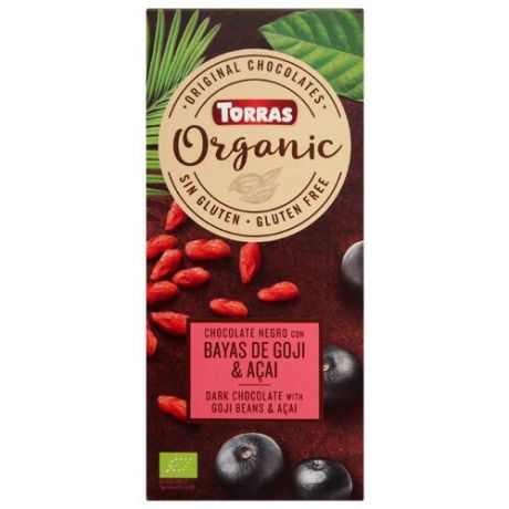 Шоколад Torras Organic темный с