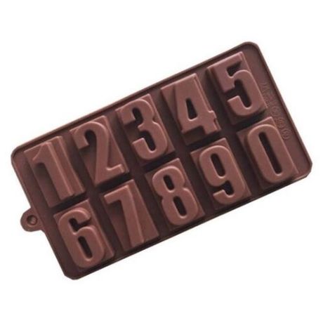 Форма для шоколада Доляна Цифры