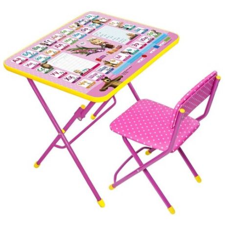 Комплект Nika стол + стул Маша