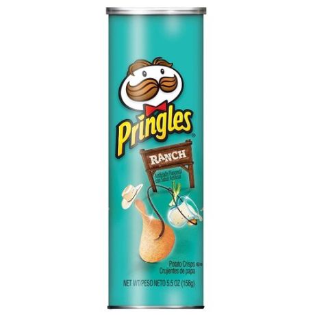 Чипсы Pringles картофельные Ranch