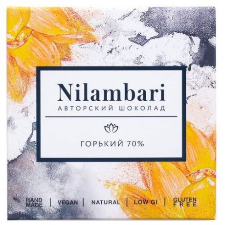 Шоколад Nilambari горький 70%