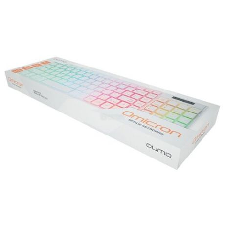 Клавиатура Qumo Omicron White USB
