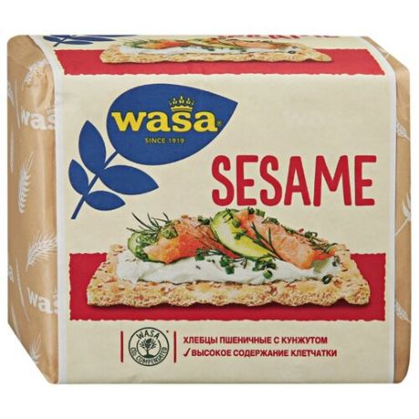 Хлебцы пшеничные Wasa Sesame с