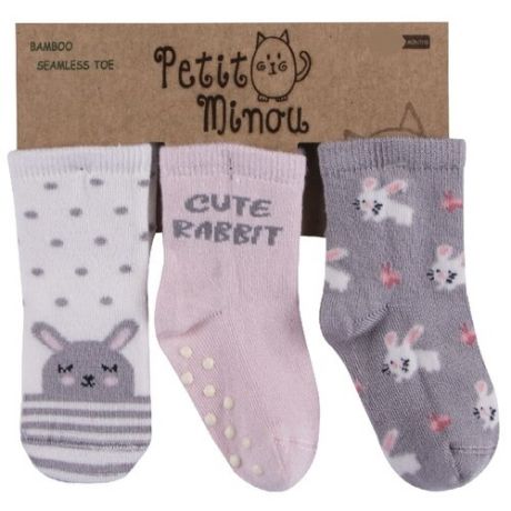 Носки Petit Minou комплект из 3