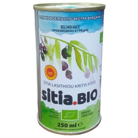 Sitia Масло оливковое Bio Extra