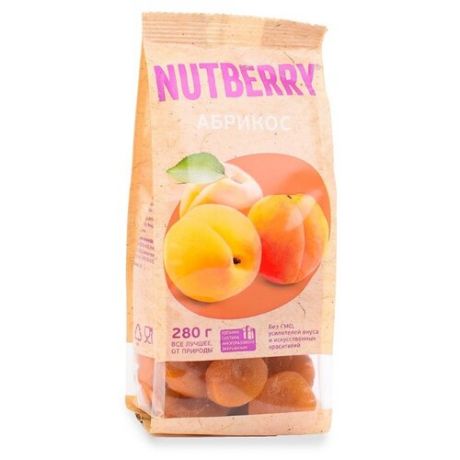 Сухофрукты абрикосы NUTBERRY