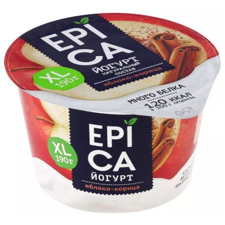 EPICA йогурт XL яблоко-корица