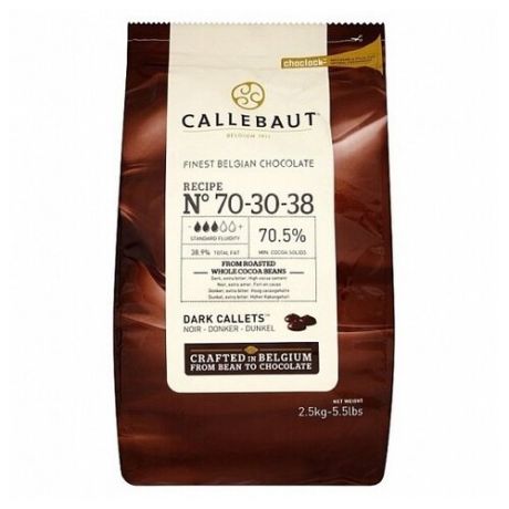 Шоколад Callebaut №70-30-38