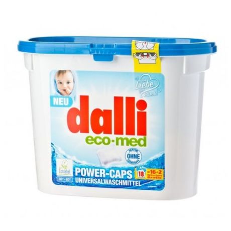 Капсулы Dalli Eco-Med power Caps