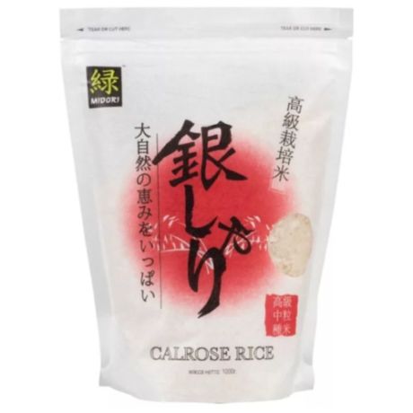 Рис MIDORI Японика Calrose 1 кг
