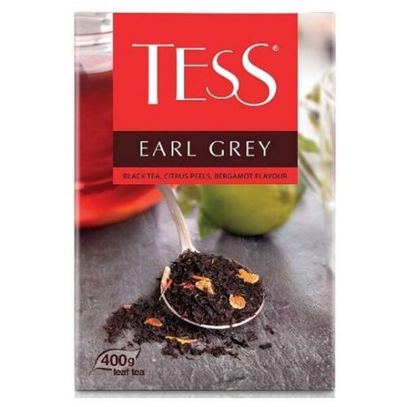 Чай черный Tess Earl Grey с