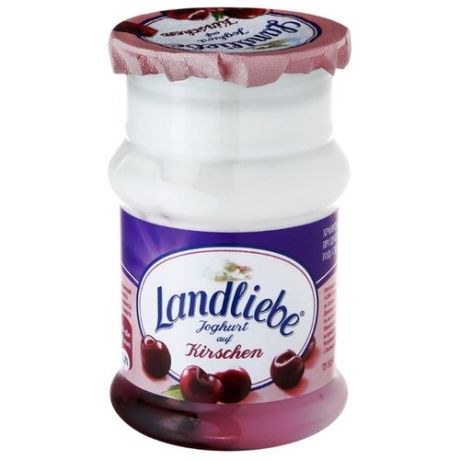 Landliebe йогурт с наполнителем