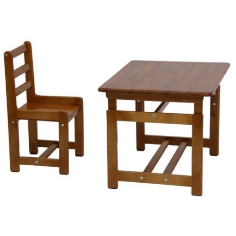 Комплект Фея стол + стул Растем