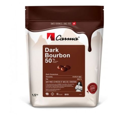 Шоколад Carma Bourbon темный