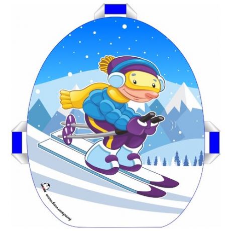 Ледянка Snowkid Лыжник