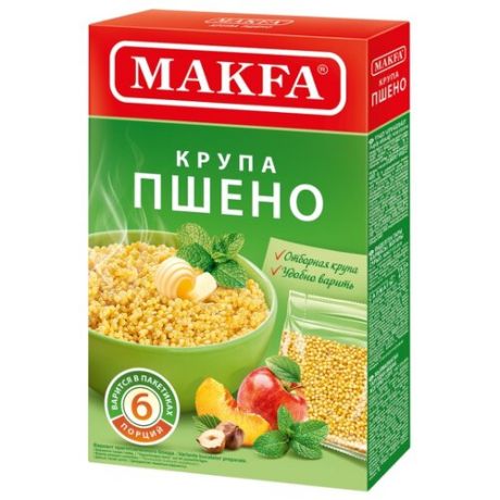 Макфа Крупа пшено 5х80 г