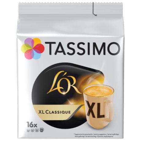 Кофе в капсулах Tassimo L’or Xl