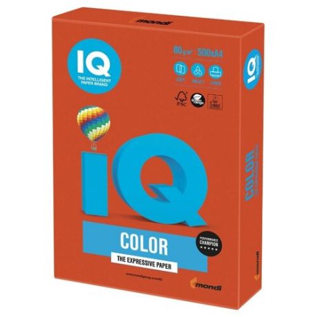Бумага A4 500 шт. IQ color ZR09