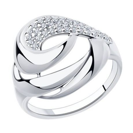 Diamant Кольцо из серебра с