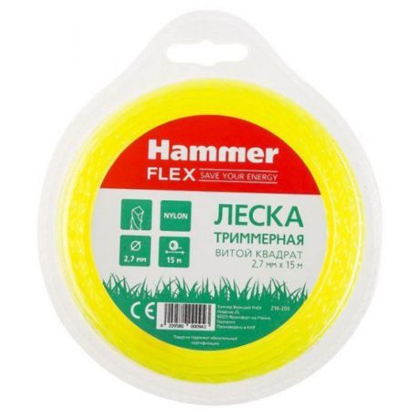 Леска Hammerflex Tl square