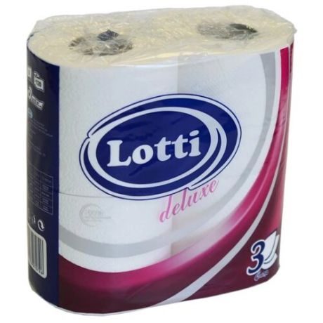 Туалетная бумага Lotti Deluxe
