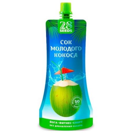Вода кокосовая 28 SEEDS Сок