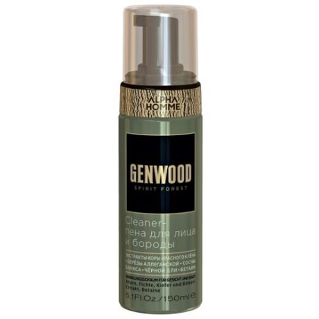 Genwood Пена для лица и бороды