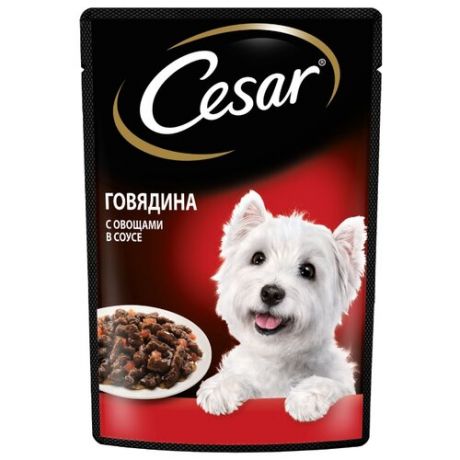 Корм для собак Cesar говядина