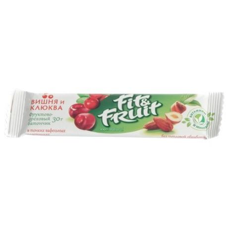 Фруктовый батончик Fit&Fruit в