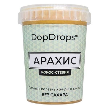 DopDrops Паста ореховая Арахис