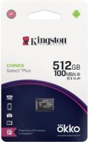 Карта памяти Kingston MicroSD Canvas Select Plus 512GB + промо Okko (SDCS2OK)