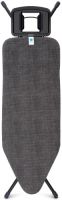 Гладильная доска Brabantia "Черный деним", 124x45 см (134609)