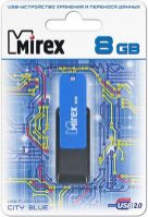 USB-флешка Mirex City 8GB Blue (13600-FMUCIB08)