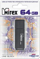 USB-флешка Mirex Line 64GB Black (13600-FMULBK64)