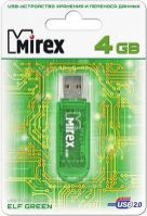 USB-флешка Mirex Elf 4GB Green (13600-FMUGRE04)