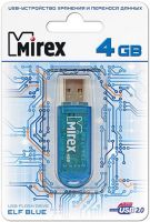 USB-флешка Mirex Elf 4GB Blue (13600-FMUBLE04)