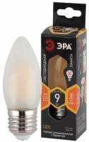 Светодиодная лампа ЭРА F-LED B35-9w-827-E27 Frost