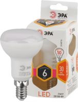 Светодиодная лампа ЭРА LED R50-6W-827-E14