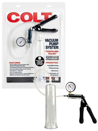 Вакуумная помпа с манометром Colt Vacuum Pump System